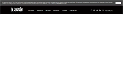 Desktop Screenshot of lacaseta.com