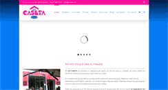 Desktop Screenshot of lacaseta.es