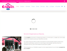 Tablet Screenshot of lacaseta.es